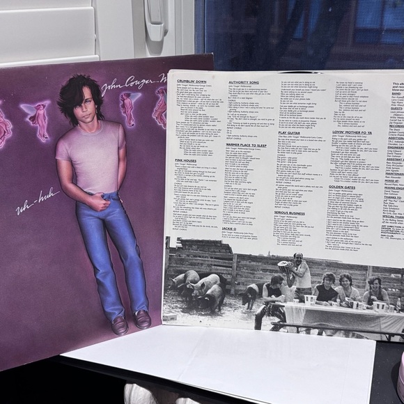 🔥🎸 Vintage John Cougar Mellencamp UH-HUH Vinyl 1983 Album - Never Played 🔥🎸 - Picture 8 of 16